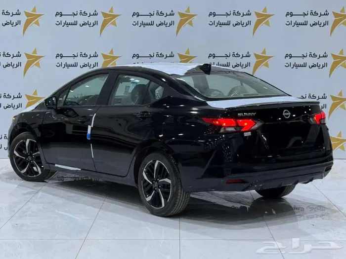 نيسان صني بنزين فل كامل ابيض واسود 2024 عرض خاص 3