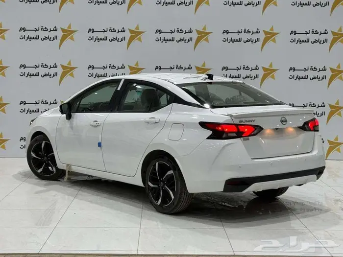 نيسان صني بنزين فل كامل ابيض واسود 2024 عرض خاص 13