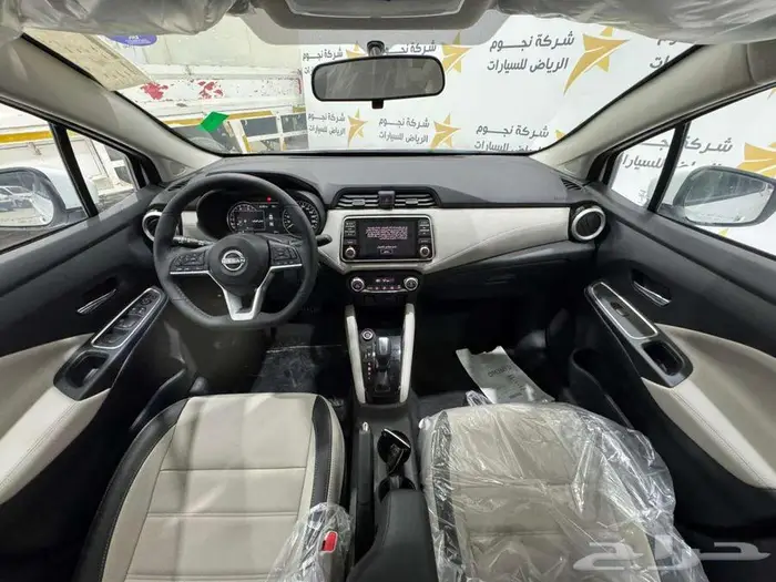 نيسان صني بنزين فل كامل ابيض واسود 2024 عرض خاص 8