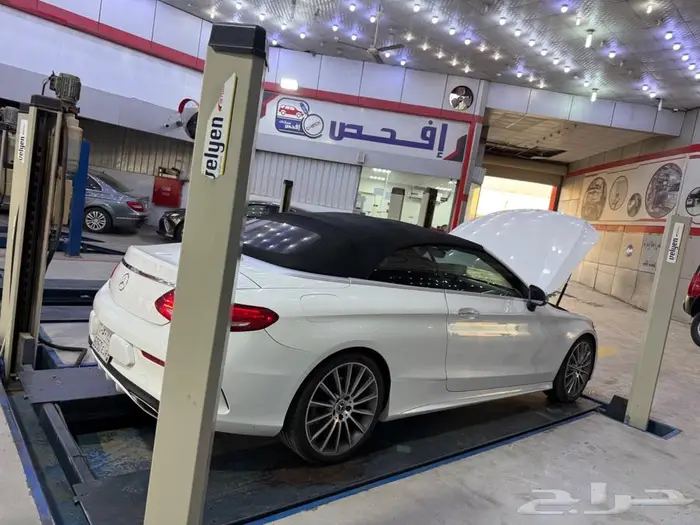 مرسيدس C300 كشف 2018 لؤلؤي داخلية جملي سعر 90 14