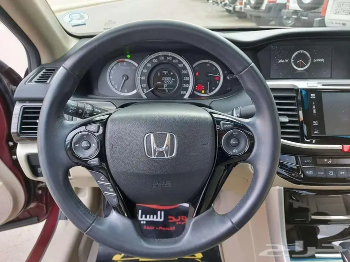 اكورد 2017 فل مخمل مخزن عداد 30 ألف فقط 13