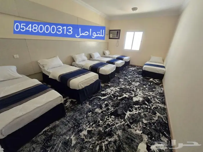شقق وغرف للايجار السنوي العزيزية مسجد عمر بن الخطاب 19