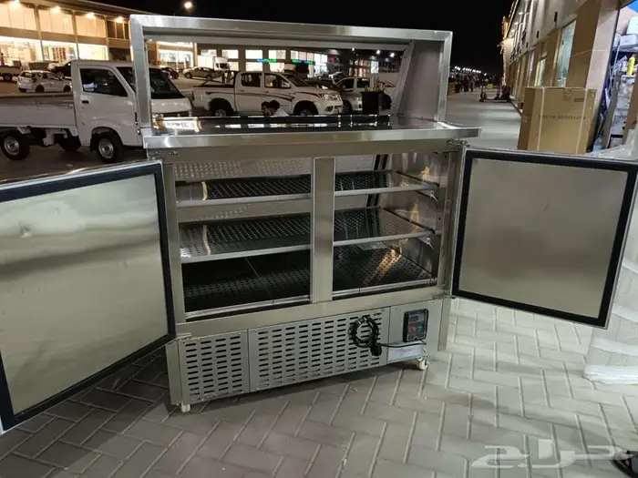 ثلاجة مشويات كمبروسر اوربي 120 سم 150 سم 180 سم 200 سم 4