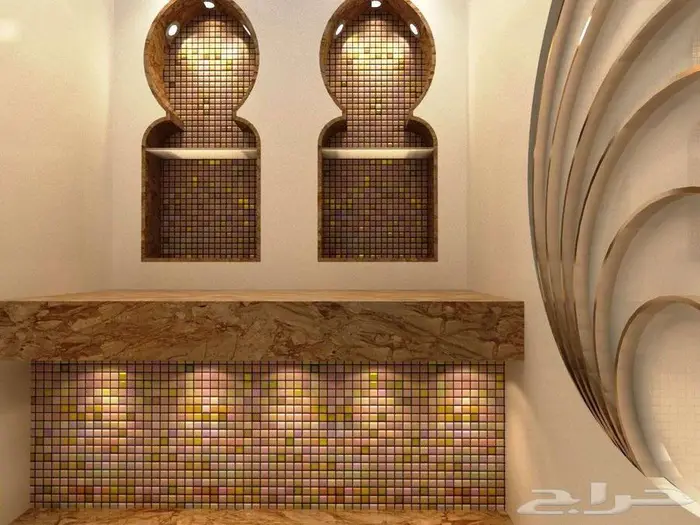 تنفيذ غرف بخار وحمام مغربي فاخر 1