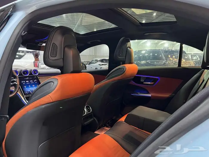 مرسيدس c200 جفالي الموتر بحالة الوكالة موديل 2022 13
