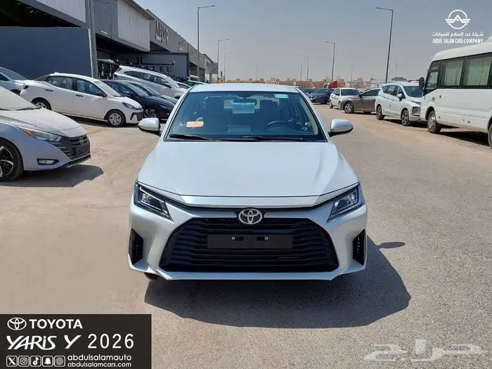 تويوتا - يارس فئة Y موديل 2026 بمحرك 1.3 يوجد تقسيط 0