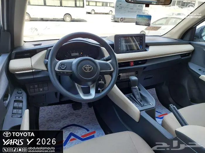 تويوتا - يارس فئة Y موديل 2026 بمحرك 1.3 يوجد تقسيط 9