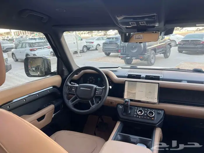لاند روفر دفندر 2025 كاش -اقساط اسود 7