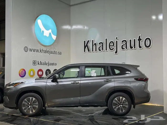 تويوتا هايلاندر GLE نص فل 2025 كاش واقساط عروض بنك الانماء 2