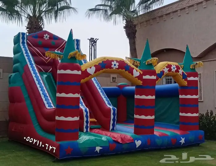 إيجار نطيطات متاهات نطيطه زحاليق مائيه 1