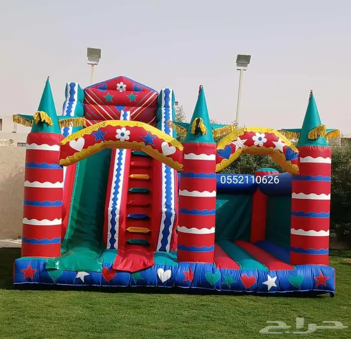 إيجار نطيطات متاهات نطيطه زحاليق مائيه 6