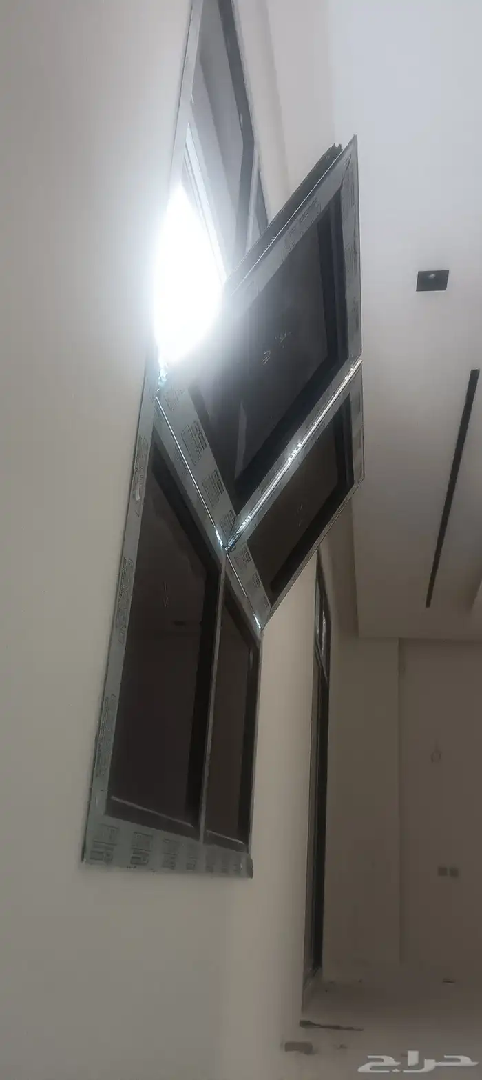 السلام وعلي م شبابي  المنيوم وجھات باب دبل حمامات المنيوم شت 4