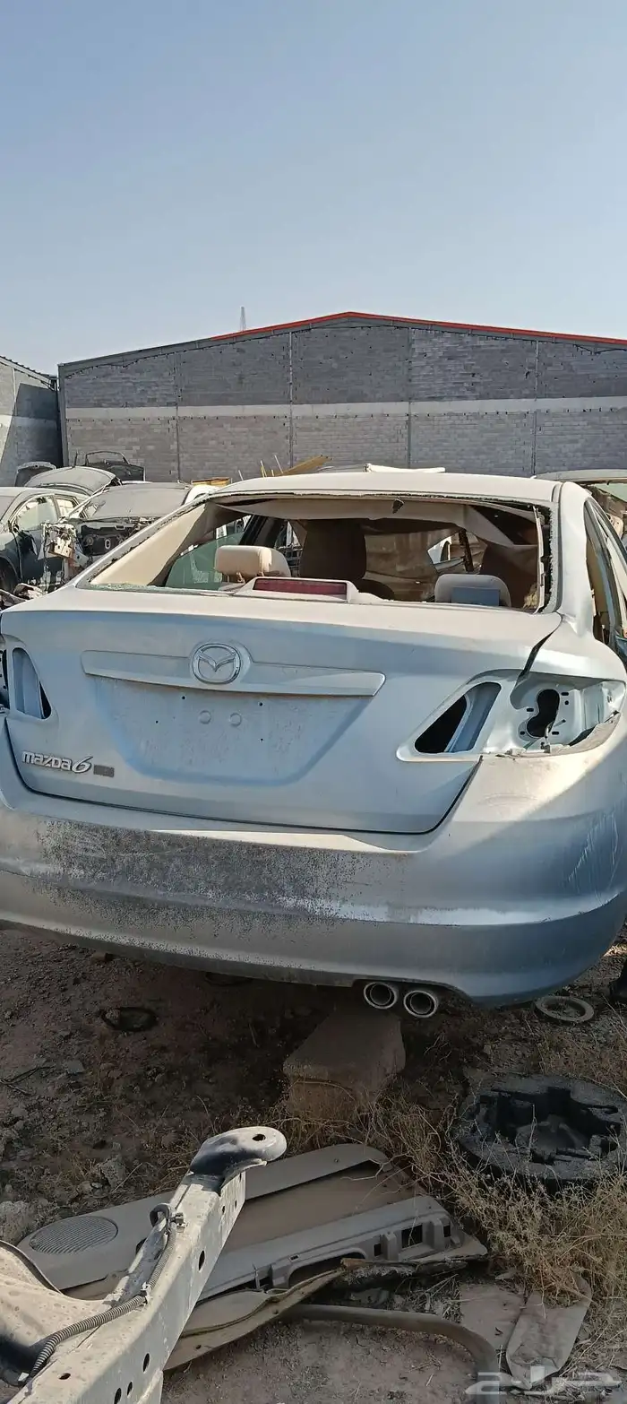 تشليح سياره قطع كامله ماذده 6 0