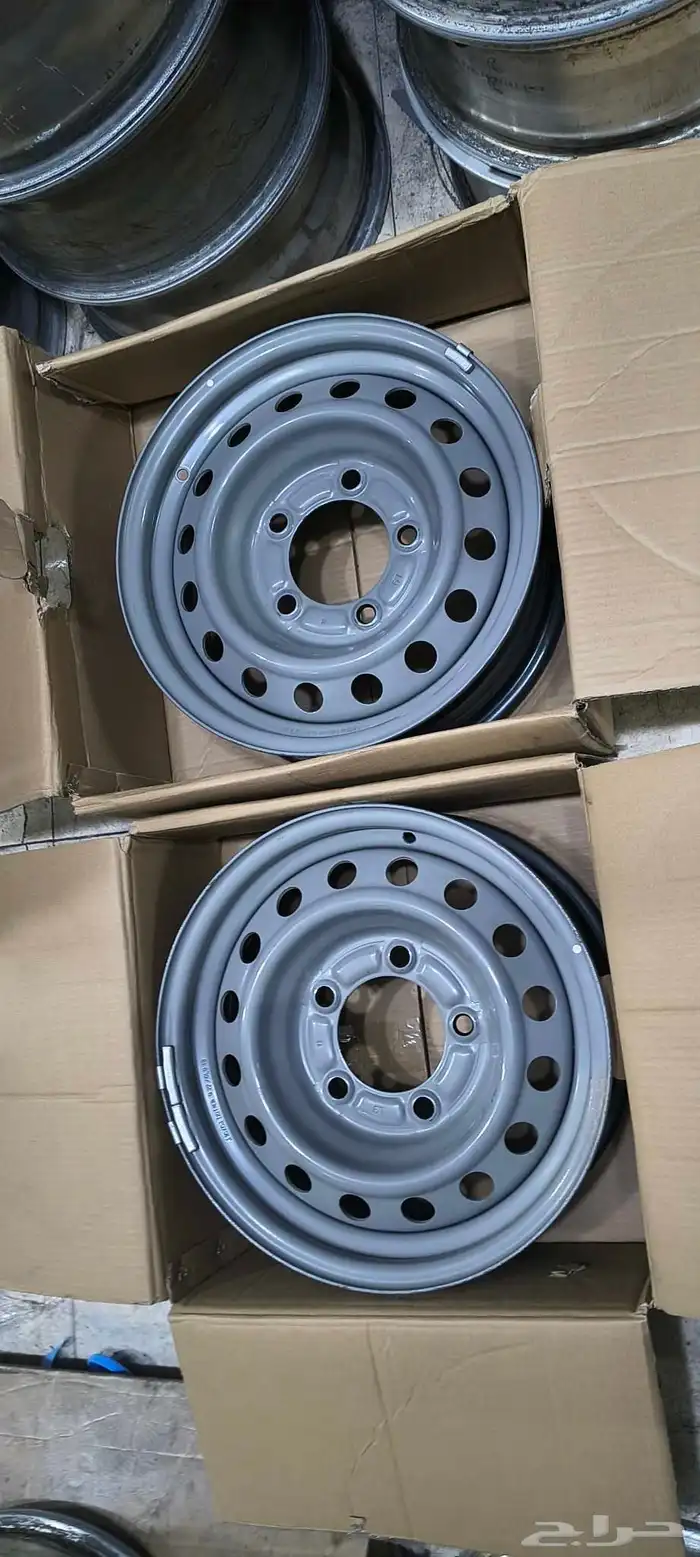 جنوط هلل برادو اصلي وكاله مستعمل مقاس 17 جنوط سلفرادو 4