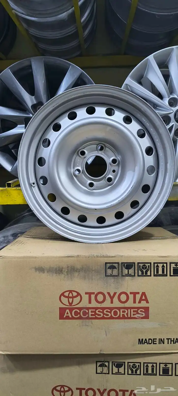 جنوط هلل برادو اصلي وكاله مستعمل مقاس 17 جنوط سلفرادو 2