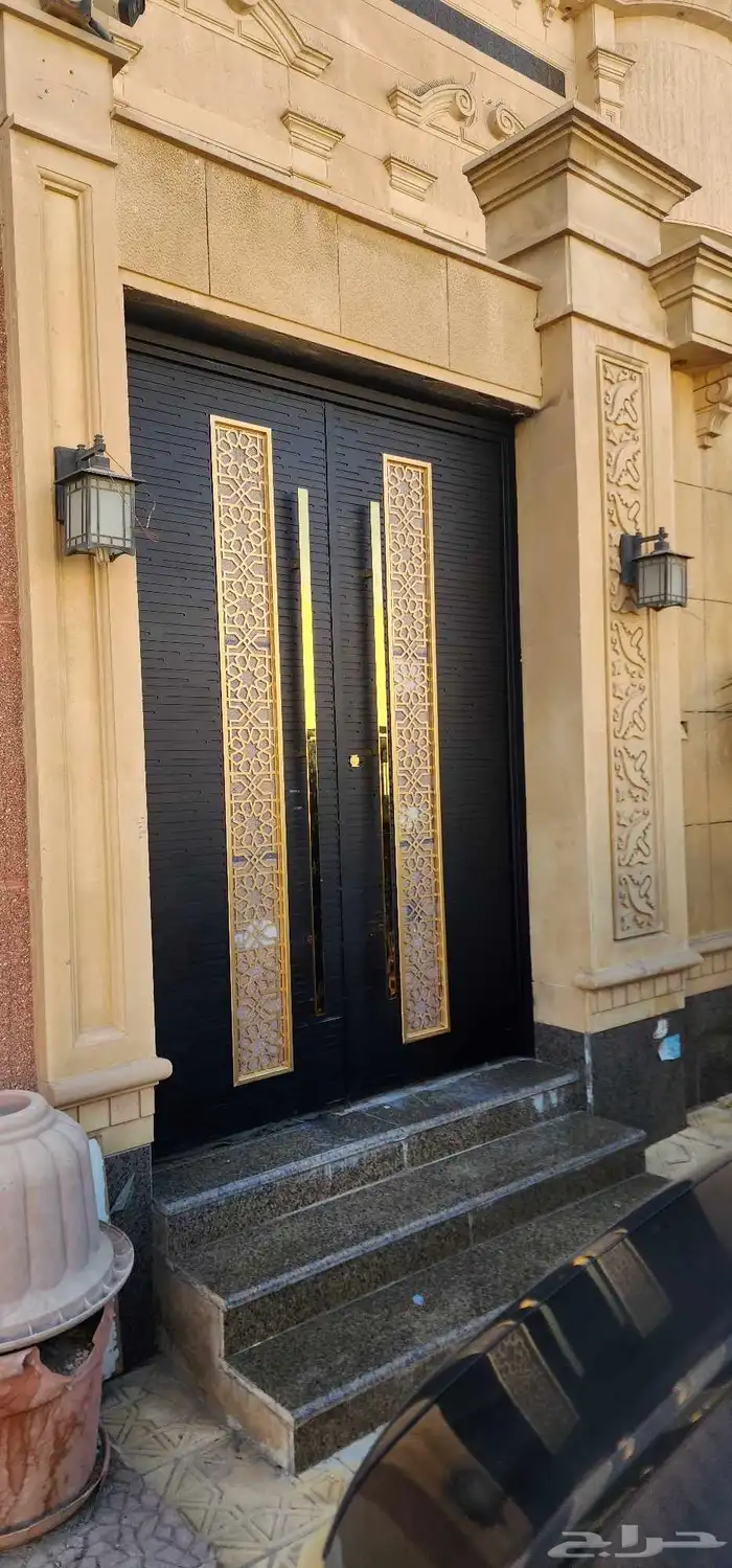 دهان ابواب حديد وخشب ناري وزيتي 4