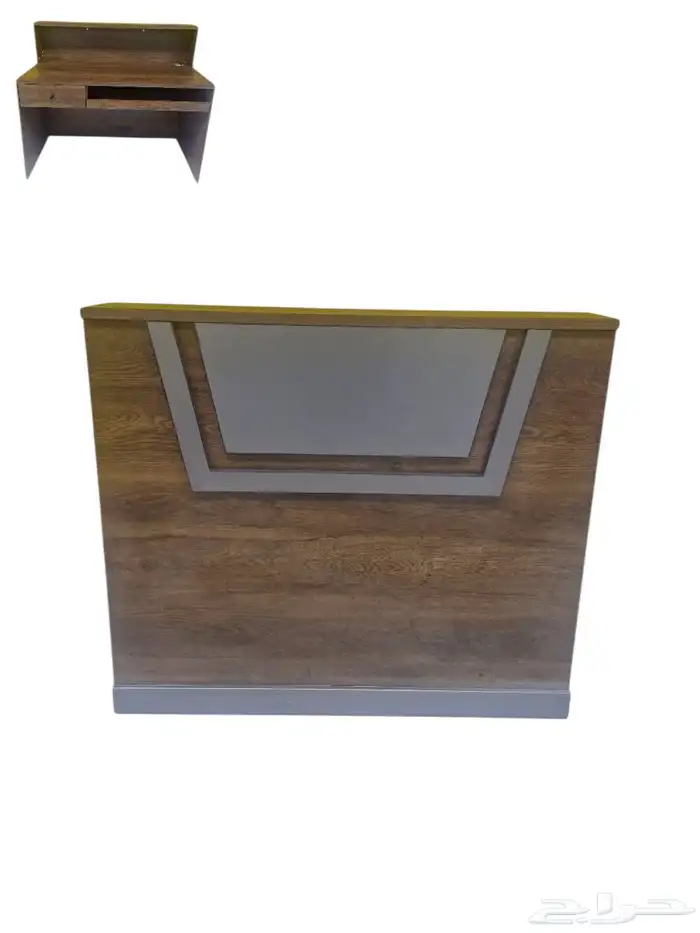 طقم مكتب دولاب طقم بارتيشن وركستيشن كاؤنتر استقبال  راسي 13