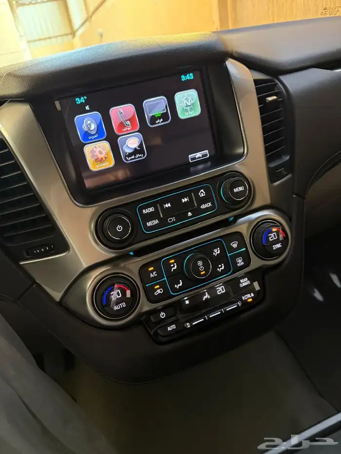 Chevrolet Tahoe LT 92K km تاهو 2017 3