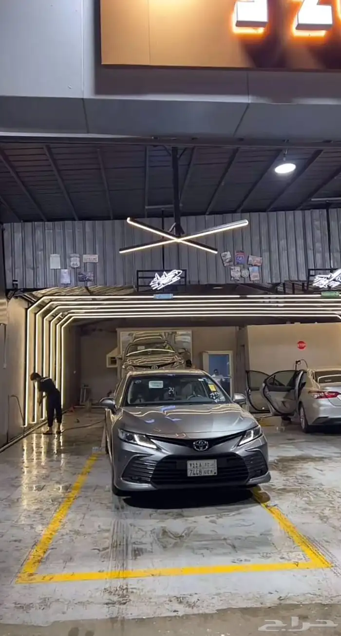 مغسلة سيارة للتقبيل على شارع رئيسي وعام بالقنفذة 3