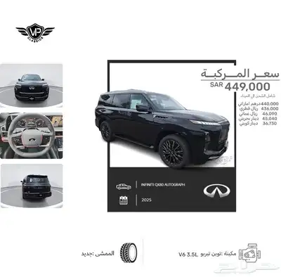 انفينيتي QX80 2025 index