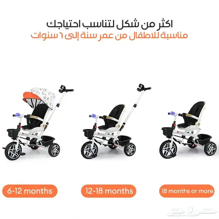 دراجة ثلاثية العجلات للاطفال 5
