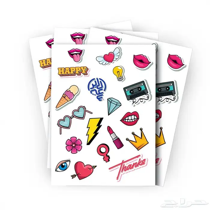 مطبعة طباعة ستيكر بزنس كارد اكواب بوكسات اكياس رول اب 0