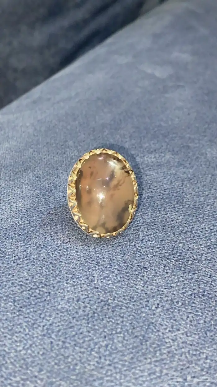 خواتم تفصيل للبيع عقيق مشجر وعقيق يماني فضة ثقيله 1