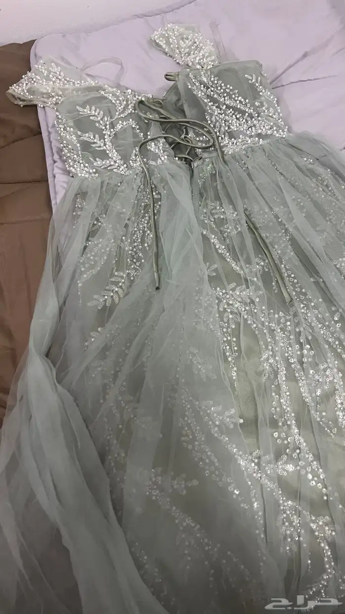 فستانين زواج مده اللبس اربع ساعات فقط مقاس S-M 8