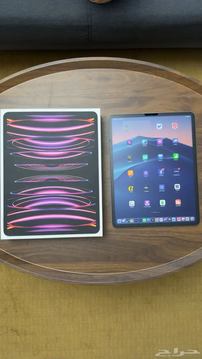 ايباد برو 12.9 M2 شبه جديد 0