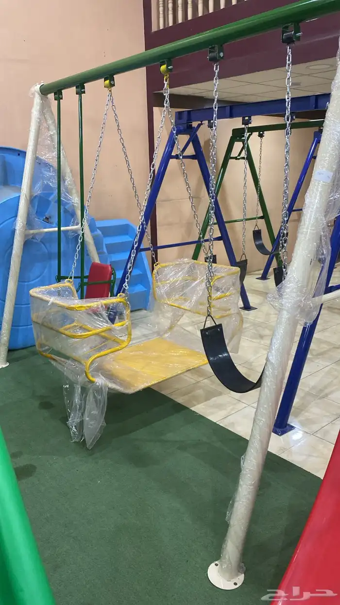 للبيع مراجيح اطفال احجام كبيرة وصقيرة وتفصيل الاحساء 41