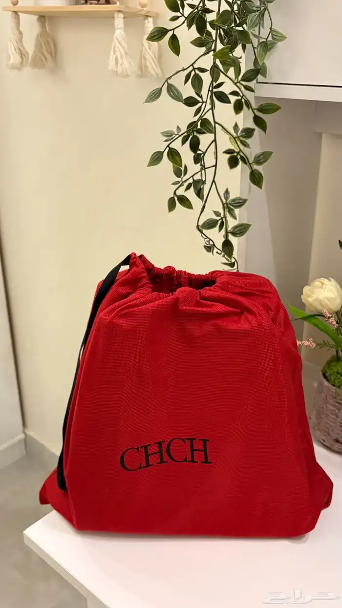 شنطة CH بلون فوشي محمر 0