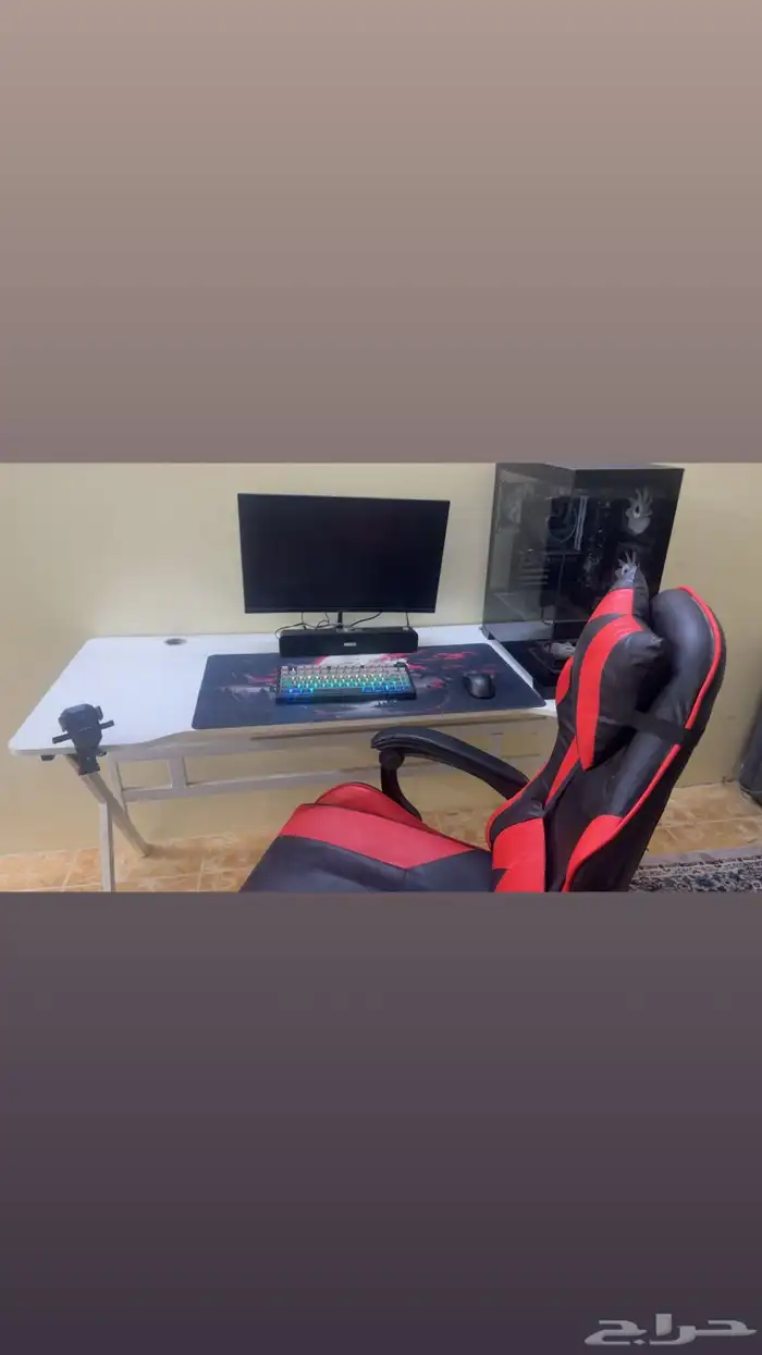 سيت اب PC قيمنق كاممل ماوس كيبورد شاشه طاولة مكبر صوت 0
