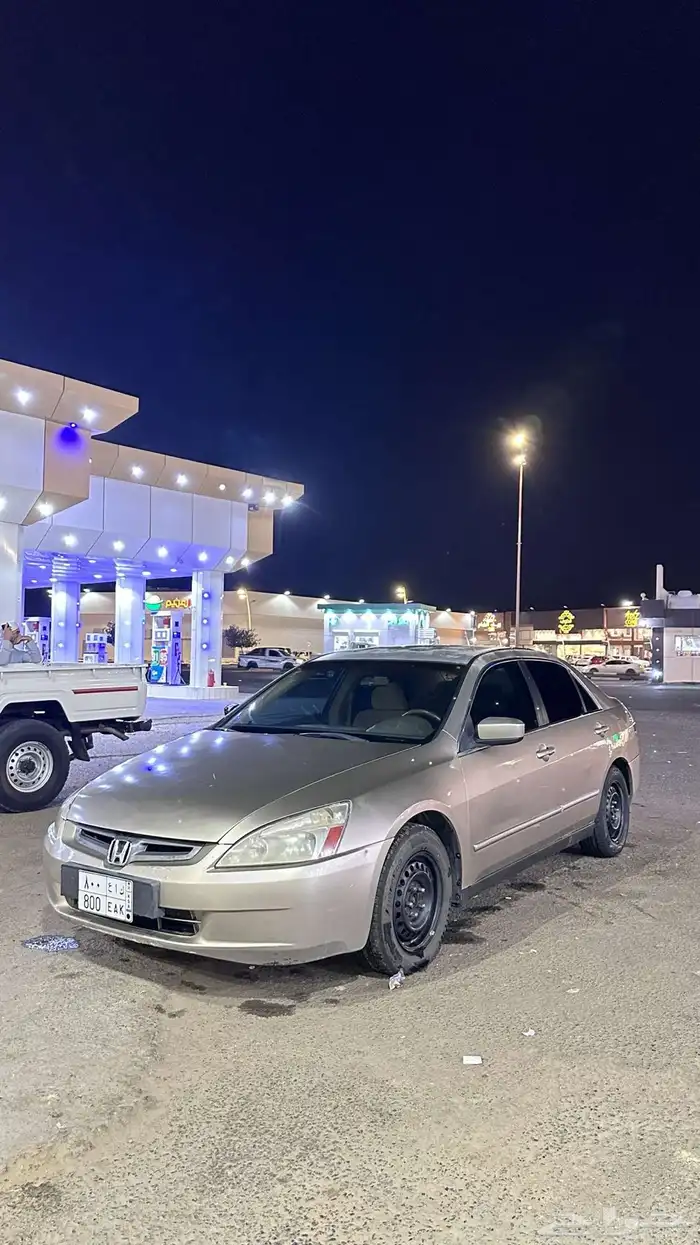 هوندا اكورد 2003 تحمل لوحة مميزه 1