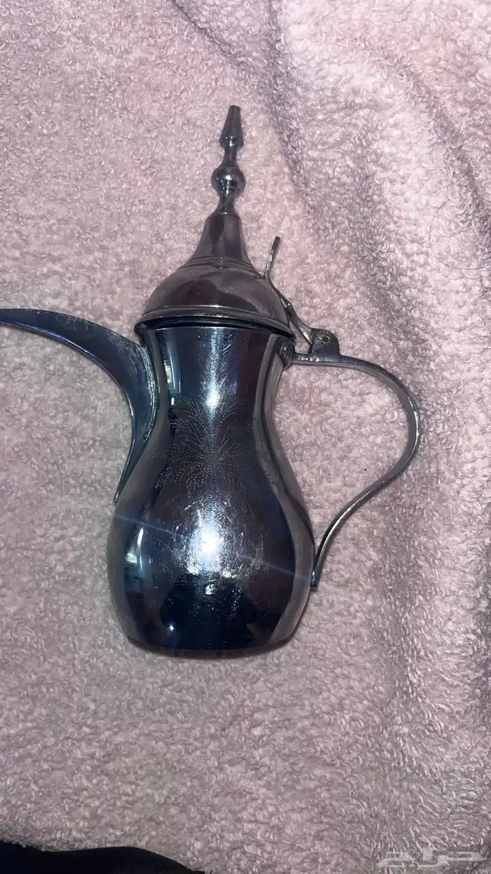 دلات قهوه الممتاز معدن اصلي - جديده استخدمها مره وحده 4