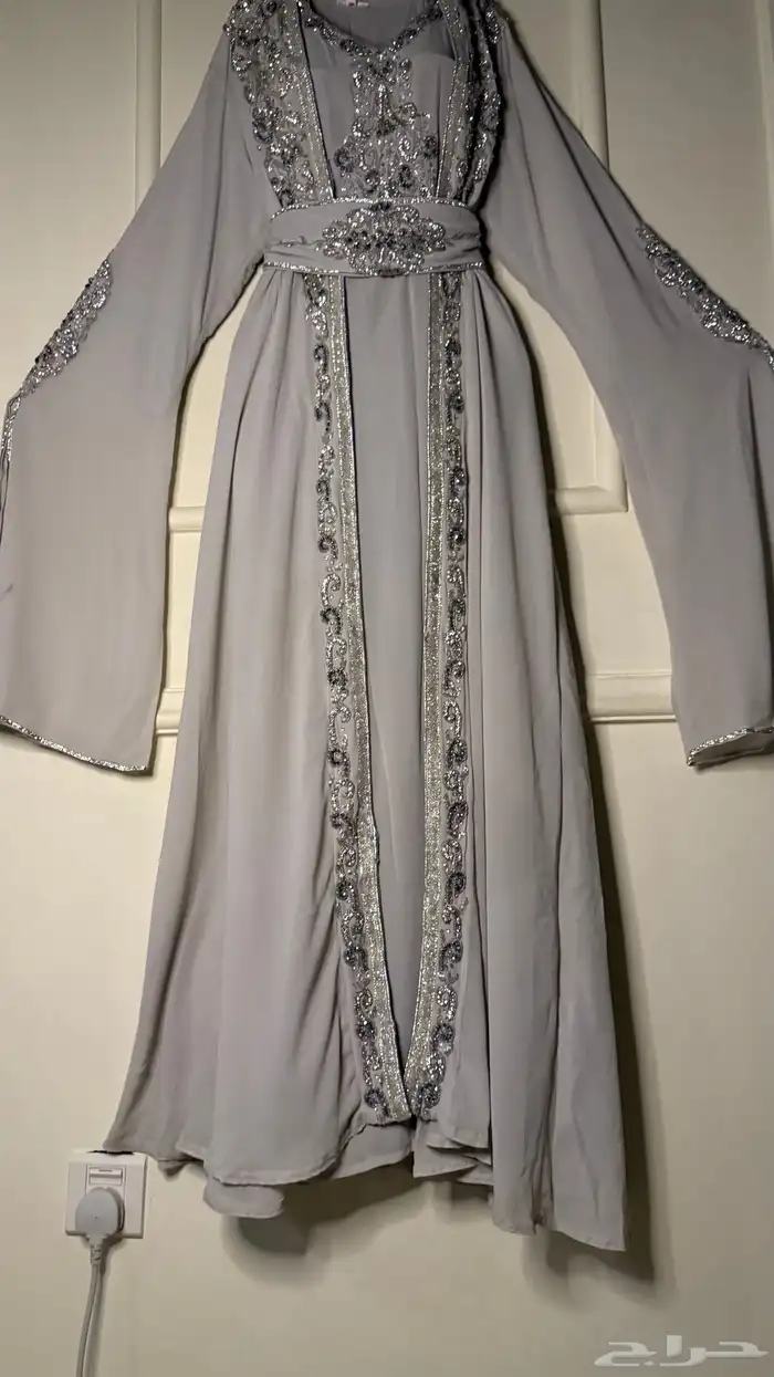 قفطان مغربي جلابية جزائري فخم شك خرز فساتين سهرة عروس ماركات 18