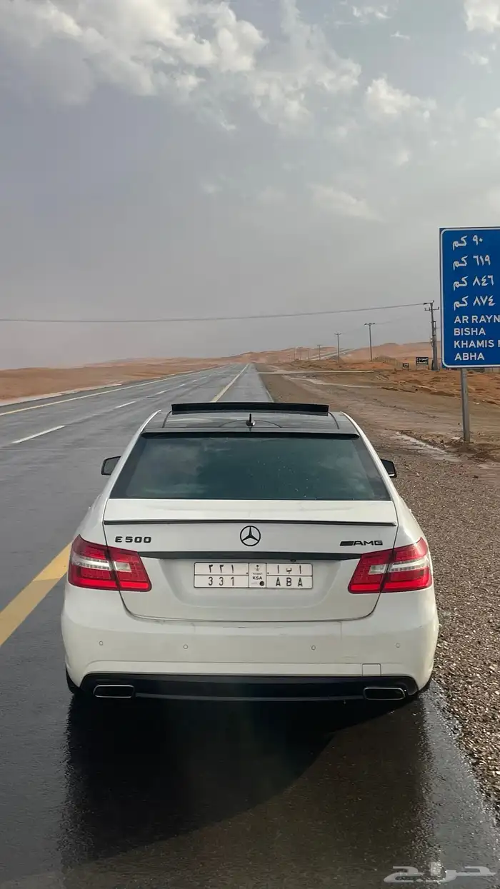 مرسيدس E500 2010 ( نادرة ) V8 جفالي 51