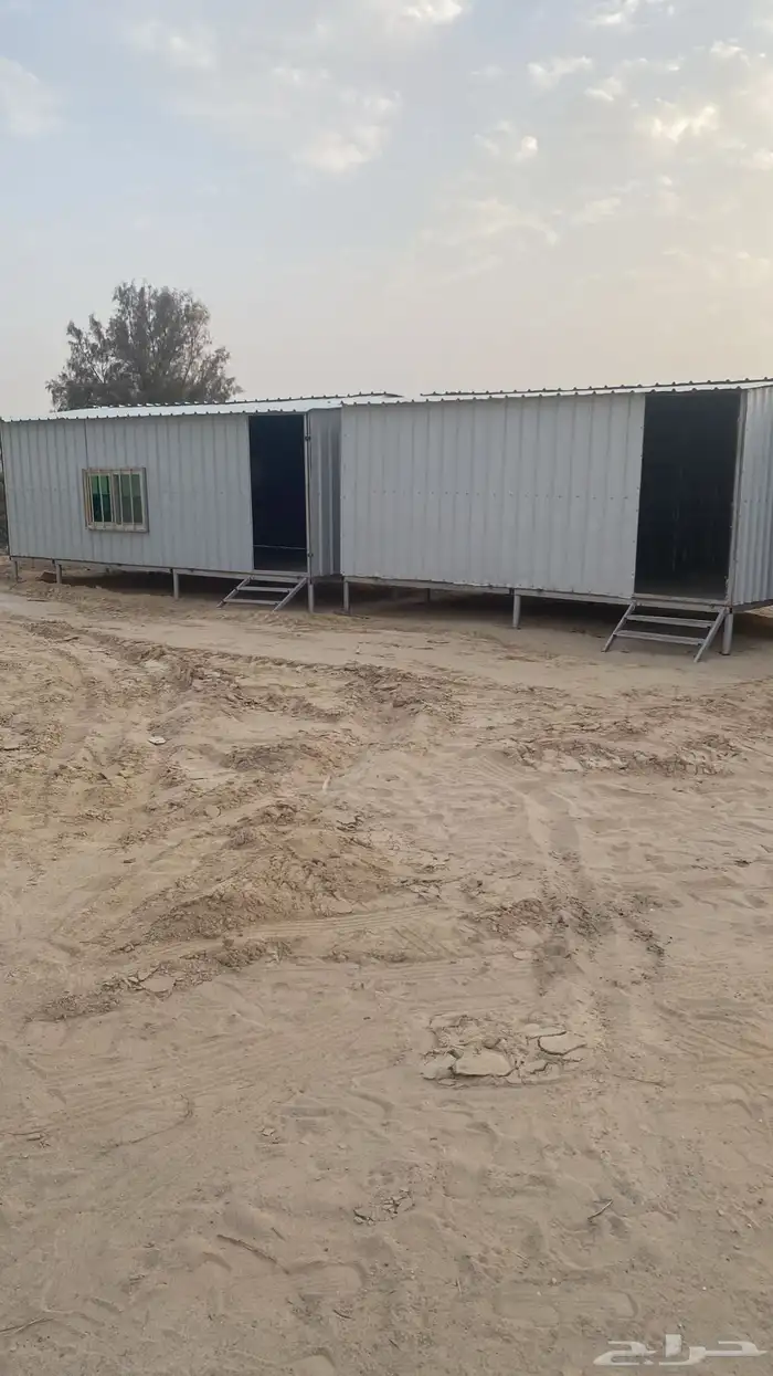 للبيع قرف حديد جميع المقسات جاهزة سهولة الفك والنقل 50