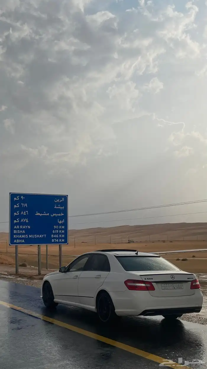 مرسيدس E500 2010 ( نادرة ) V8 جفالي 52