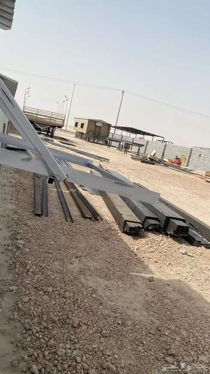 للبيع قرف حديد جميع المقسات جاهزة سهولة الفك والنقل 74
