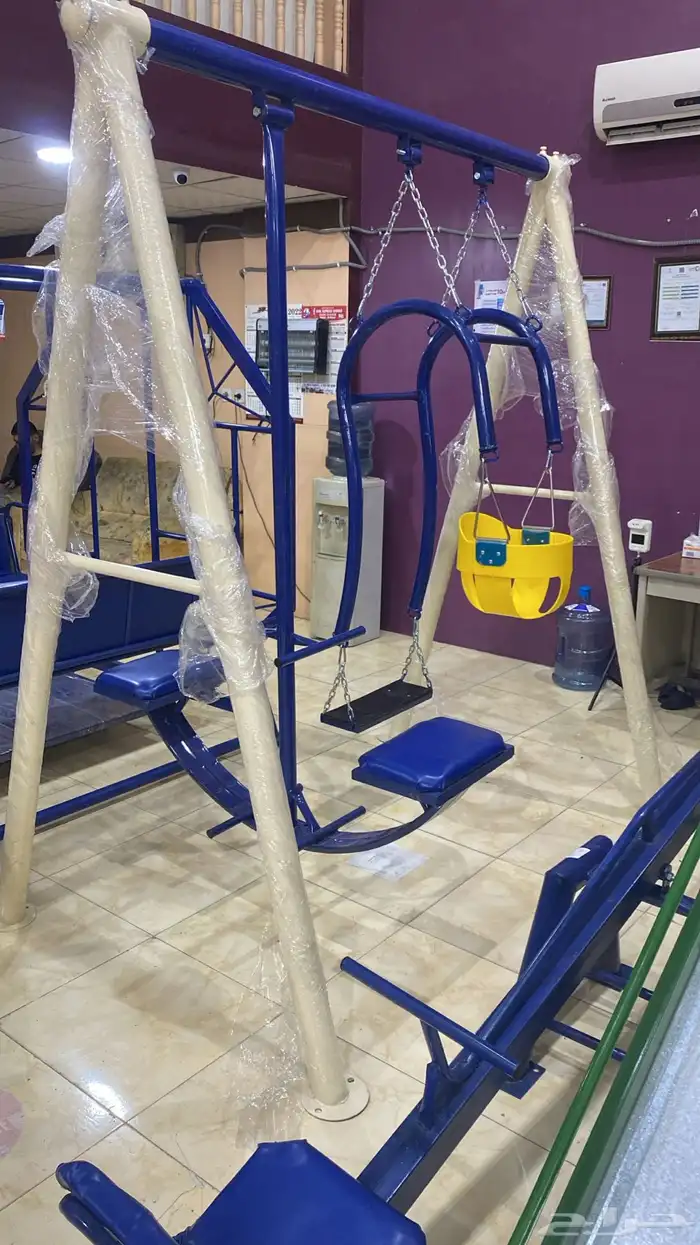 للبيع مراجيح اطفال احجام كبيرة وصقيرة وتفصيل الاحساء 42