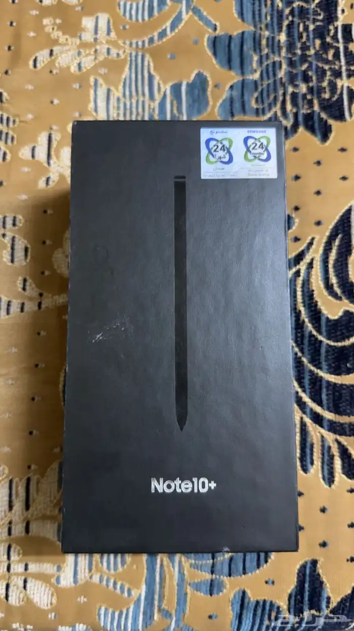 للبيع جلكسي نوت 10 بلس 256 مع كرتونه 5