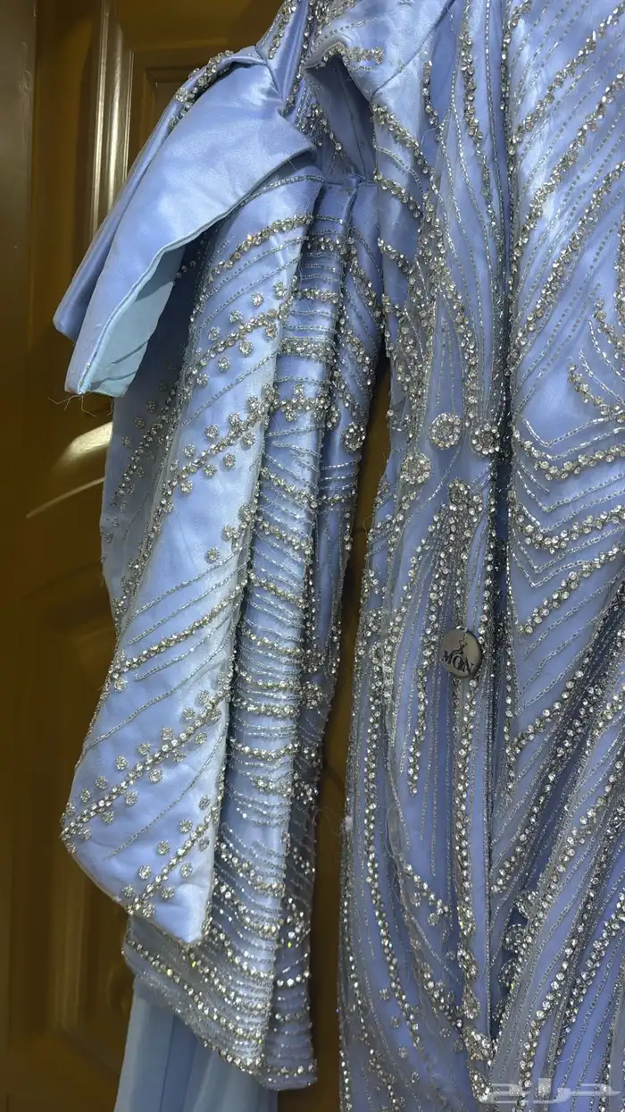 فستان تفصيل لبس مره وحده الموقع محايل ينلبس M L 1