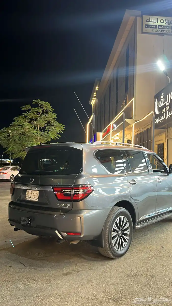 جيب نسيان باترول 2021 بلاتينيوم 8 سلندر فل كامل شاشات خلفية 11