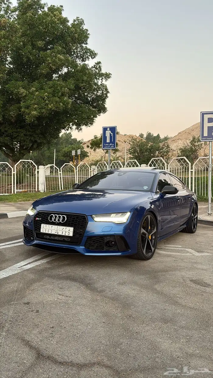 اودي S7 V8 بلاك اديشن وكاله RS7 V8 توين تيربو 8