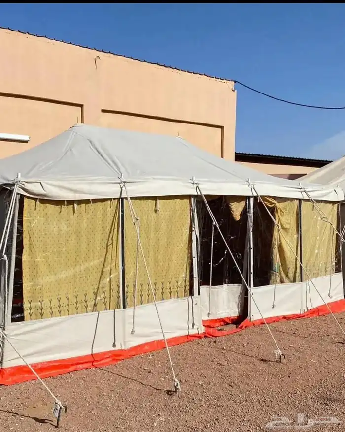 خيمة على شكل بيت شعر 4