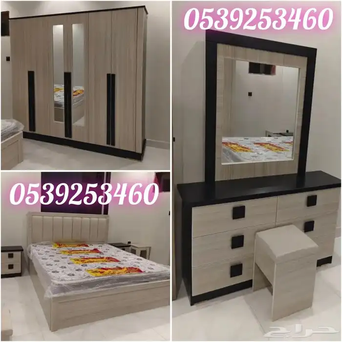 غرف نوم جديده وطني 1800ريال واصله راكبه 34