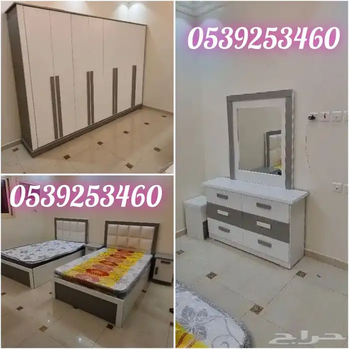 غرف نوم جديده وطني 1800ريال واصله راكبه 47