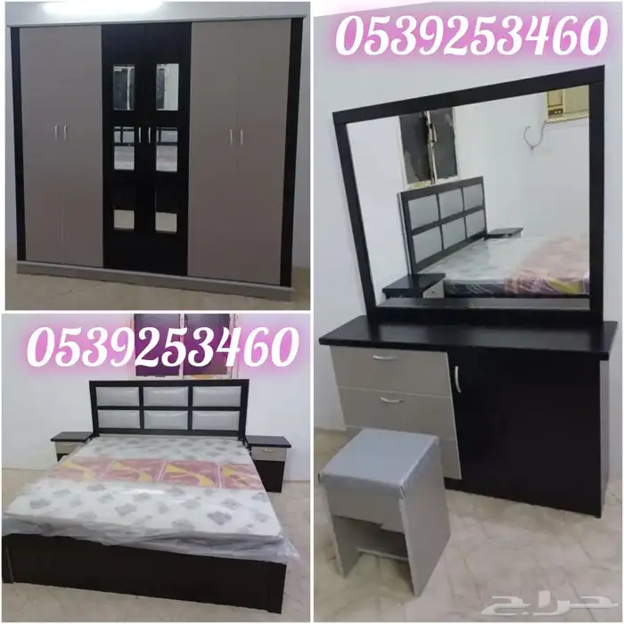 غرف نوم جديده وطني 1800ريال واصله راكبه 40