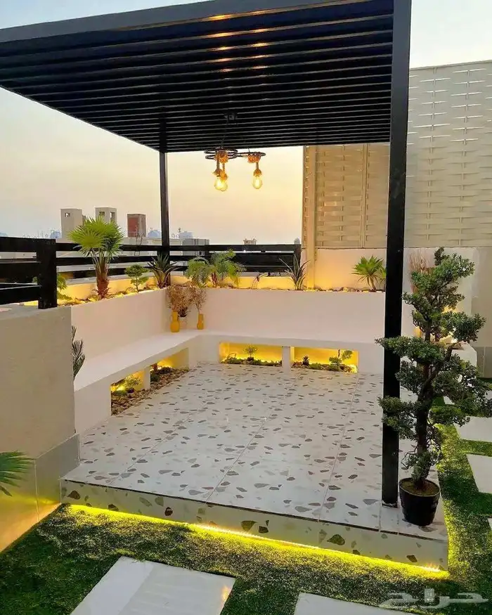 تصميم وتنفيذ جمع الجلسات الخارجية والغرف الزجاجية وشبكات اري 0