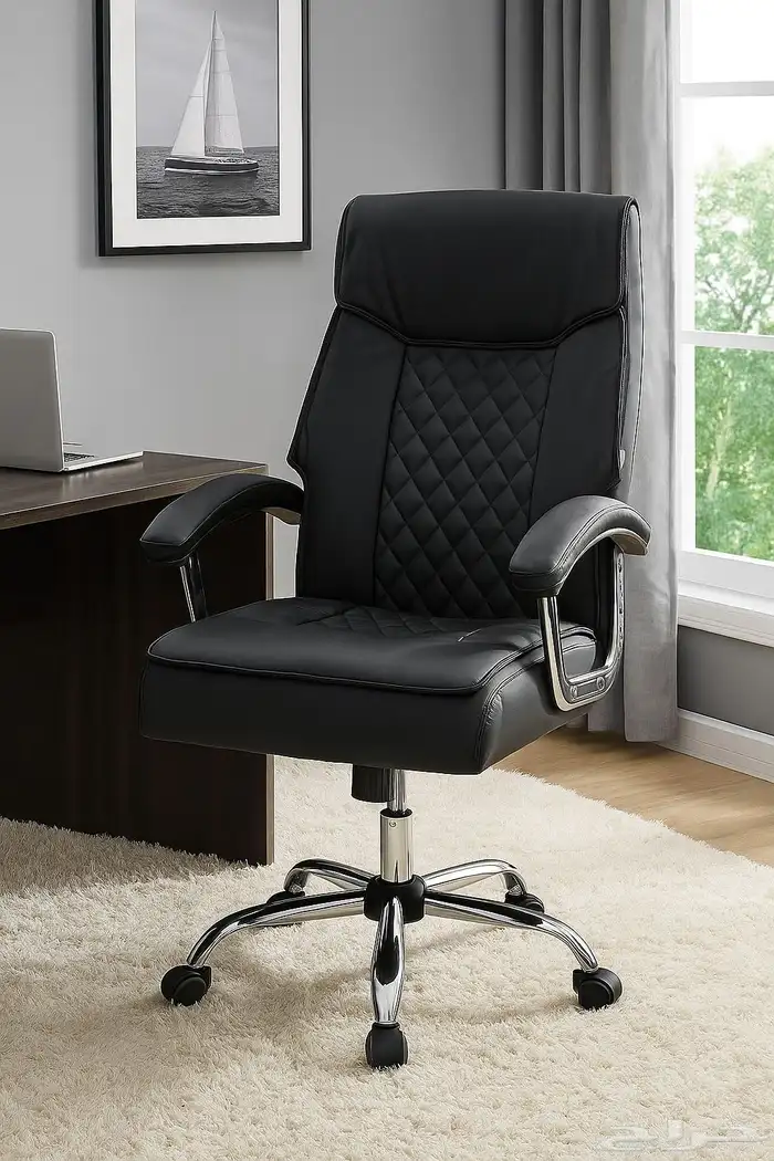 فخم كراسي جلد جودة قوي و مريح وفي توصيل نفس يوم طلب 9